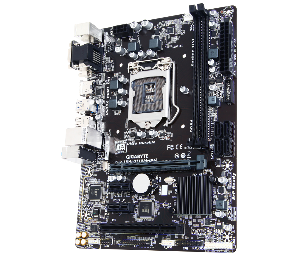 H110 MOTHER BOARD USED 