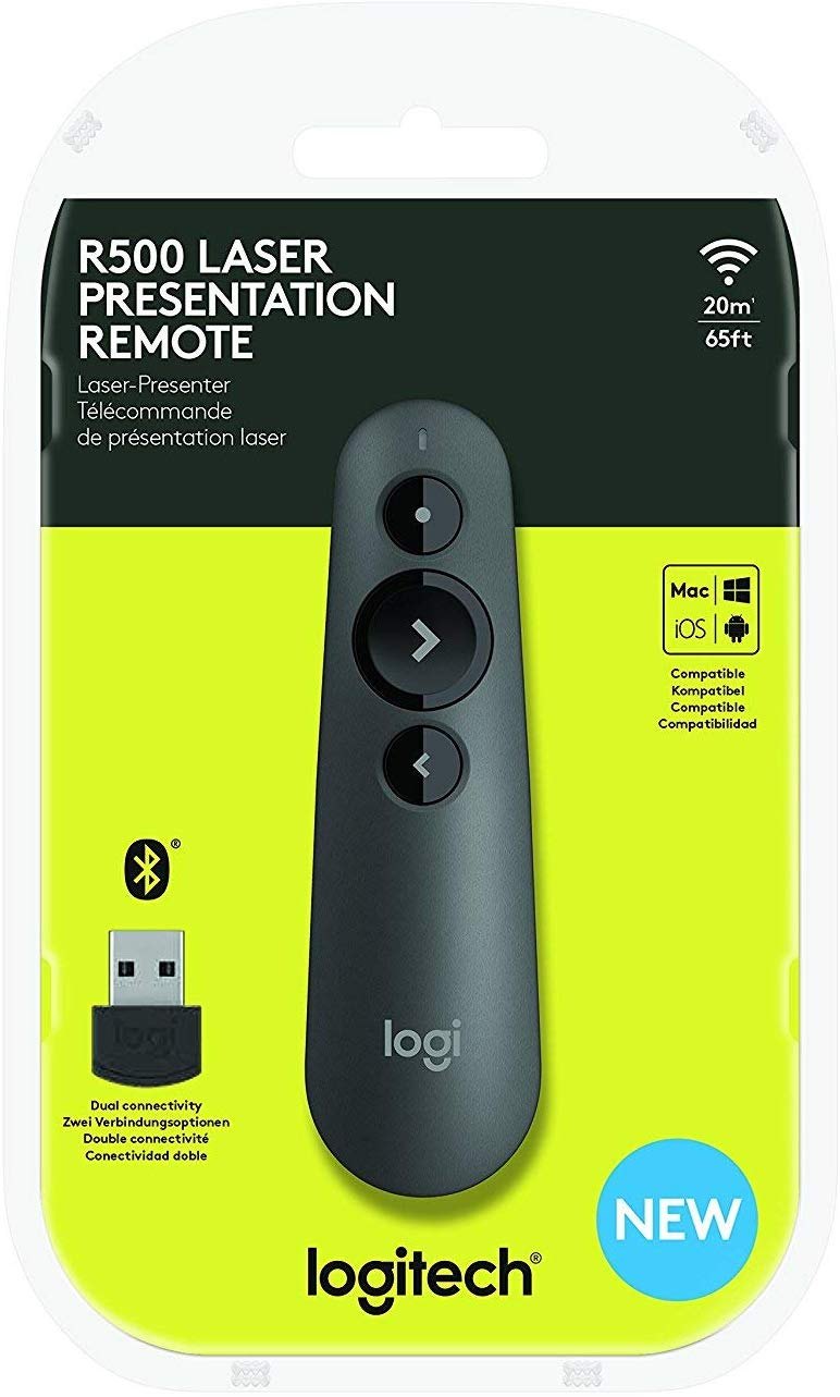Laser Presentation Remote - Logitec R500