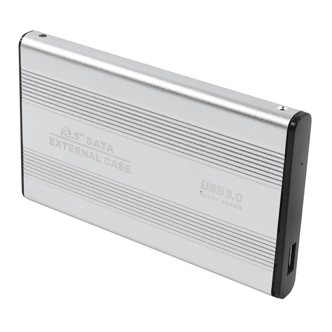 Portable Hard Disk Enclosure - External 3.5″ With USB 3.0