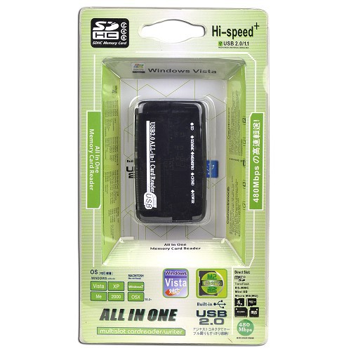 All-in-One 6-Slots Card Reader/Writer